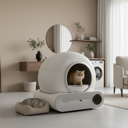 MaisonFélin - Litière automatique connectée et autonettoyante